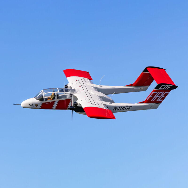 OV-10 Bronco 20cc ARF with Landing Gear Set, Spektrum Avian Motors and ESCs Combo
