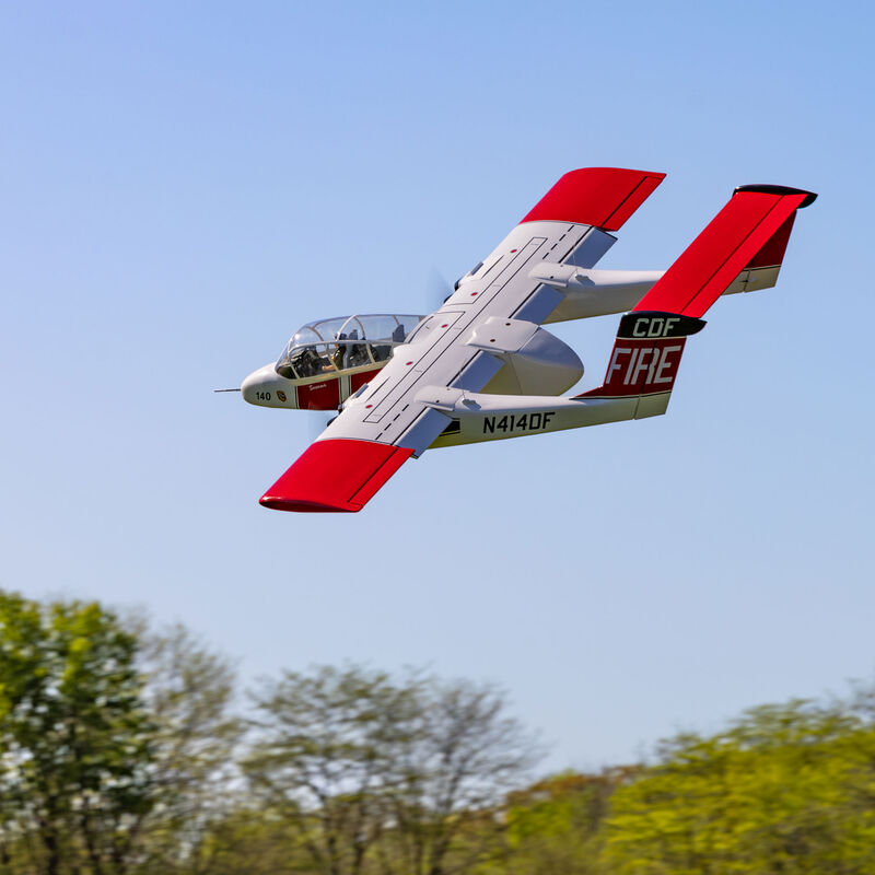 OV-10 Bronco 20cc ARF with Landing Gear Set, Spektrum Avian Motors and ESCs Combo