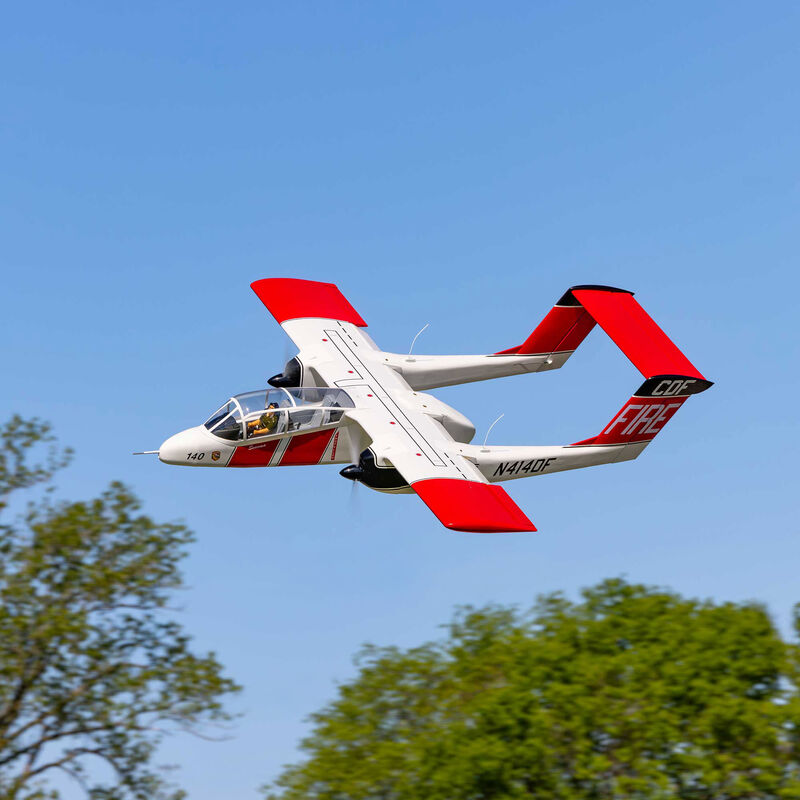OV-10 Bronco 20cc ARF with Landing Gear Set, Spektrum Avian Motors and ESCs Combo