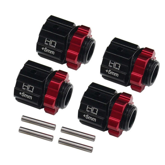 Aluminum 17mm Hex Hubs 5mm Offset Arrma 1/8 4x4