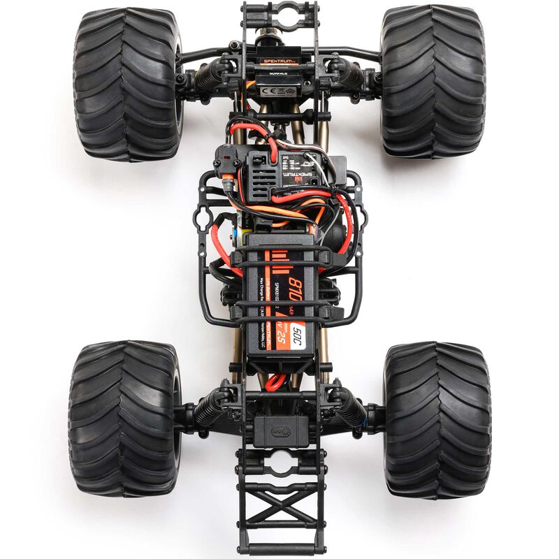 1/18 Mini LMT Megalodon 2S 4X4 RTR Brushed Monster Truck (Battery & Charger Included)