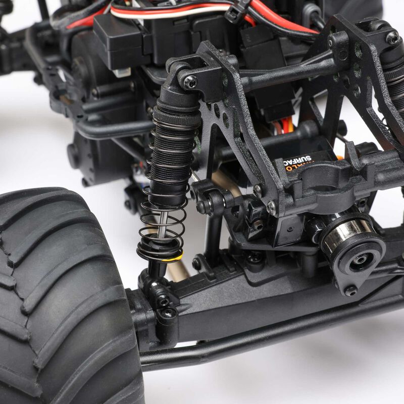 1/18 Mini LMT Megalodon 2S 4X4 RTR Brushed Monster Truck (Battery & Charger Included)