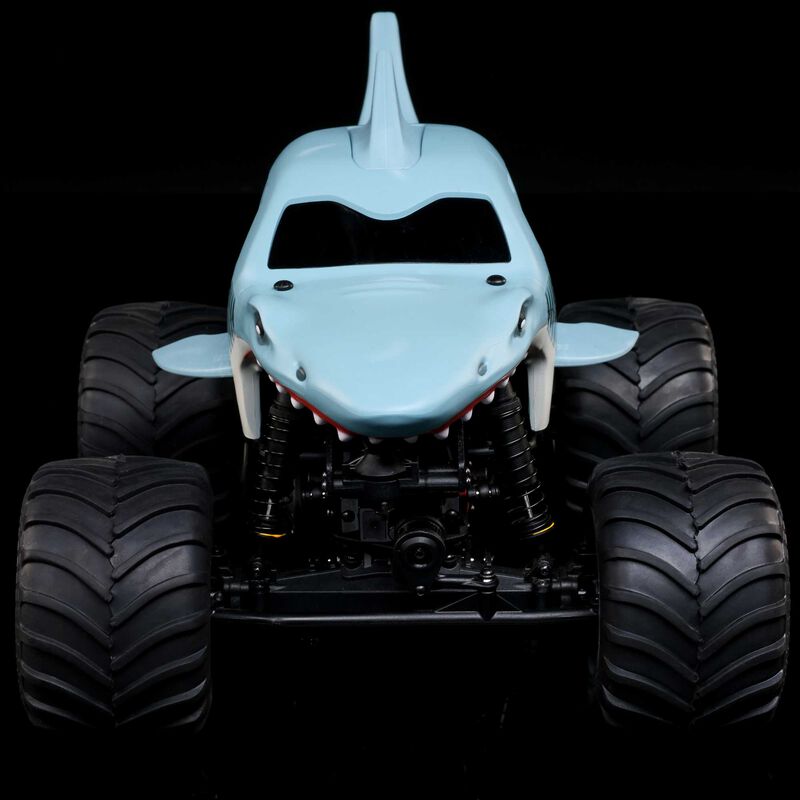 1/18 Mini LMT Megalodon 2S 4X4 RTR Brushed Monster Truck (Battery & Charger Included)