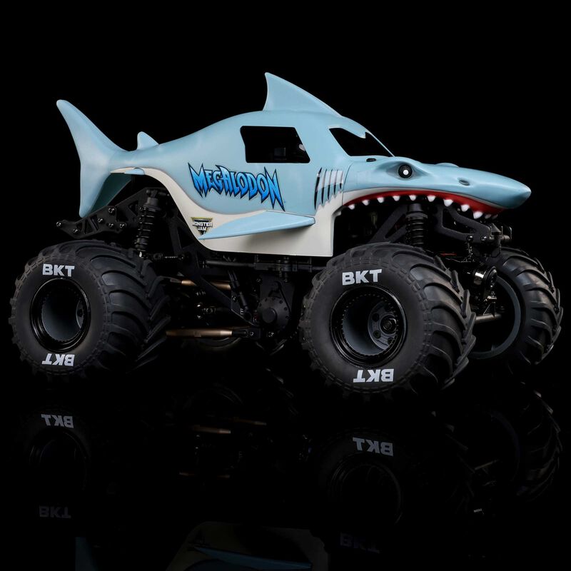 1/18 Mini LMT Megalodon 2S 4X4 RTR Brushed Monster Truck (Battery & Charger Included)