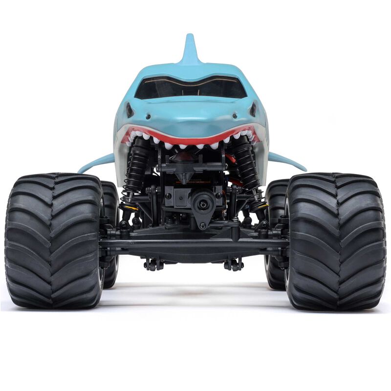 1/18 Mini LMT Megalodon 2S 4X4 RTR Brushed Monster Truck (Battery & Charger Included)