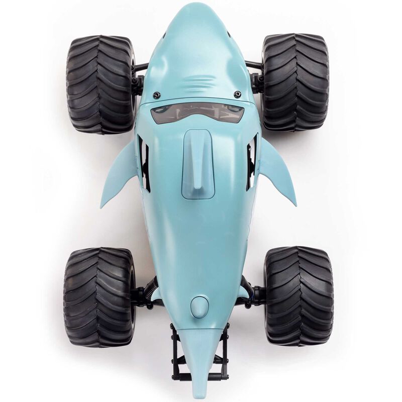 1/18 Mini LMT Megalodon 2S 4X4 RTR Brushed Monster Truck (Battery & Charger Included)