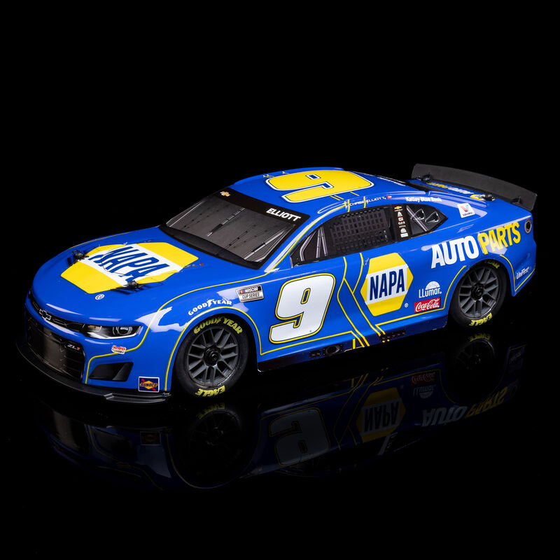 1/12 NASCAR RC Racecar Chase Elliot No. 9 NAPA 2025 Chevrolet Camaro ZL1 2S AWD RTR Brushed On-Road (Battery & Charger Included)