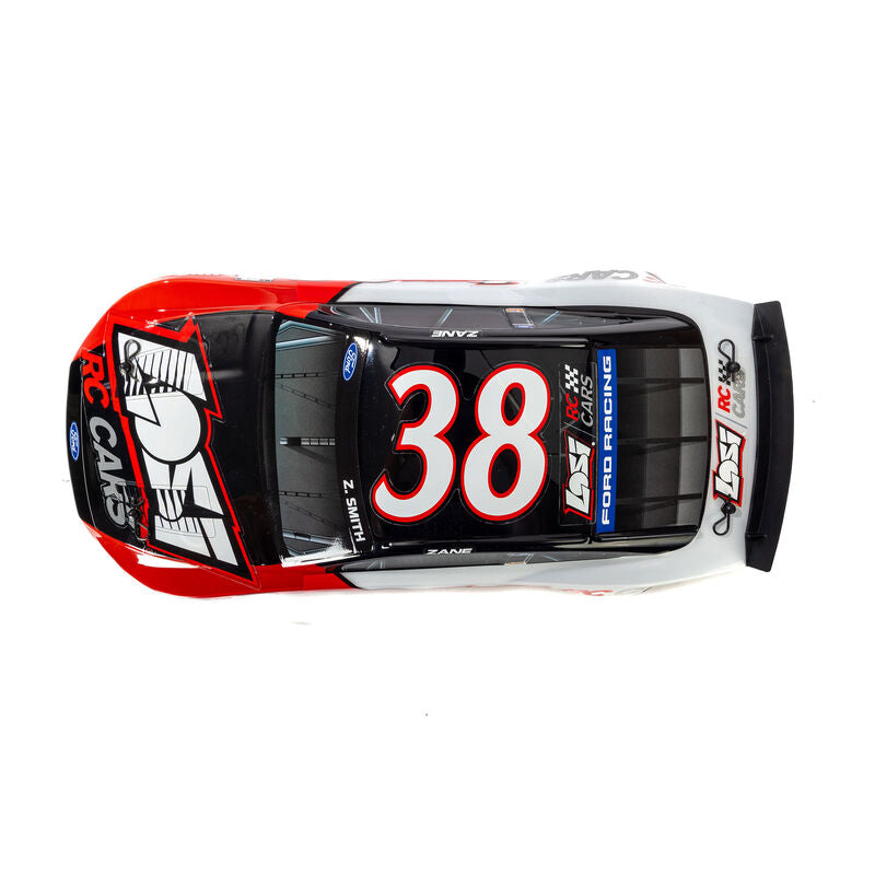 Losi 1/12 NASCAR Zane Smith #38 2026 Ford Mustang 2S AWD RTR