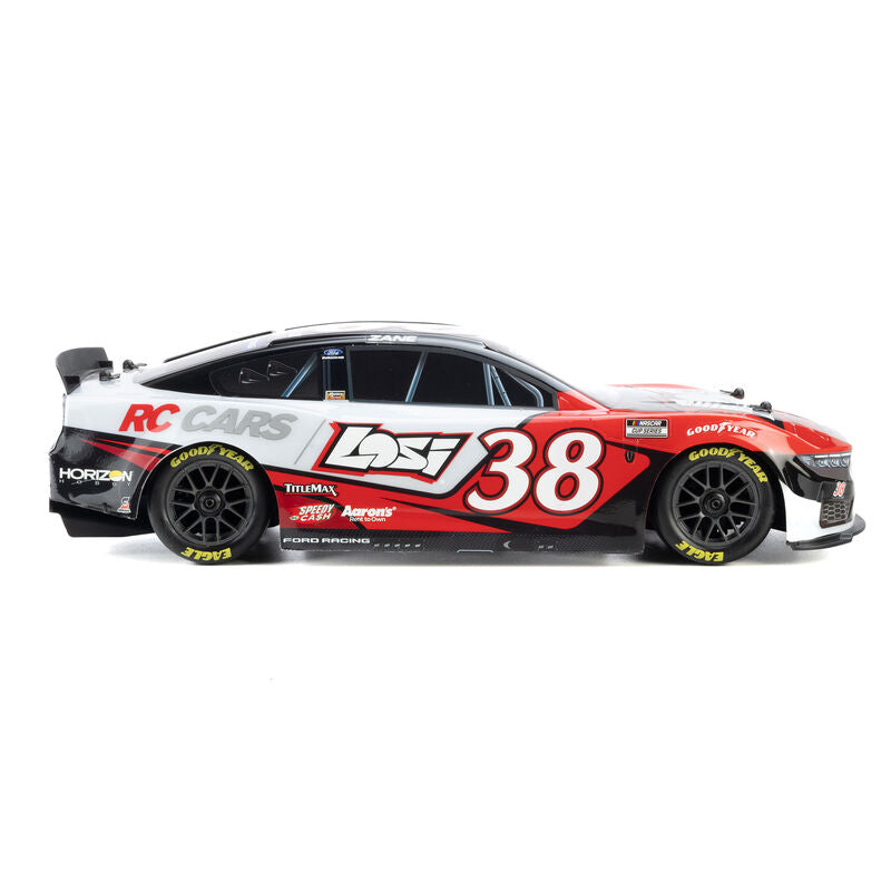 Losi 1/12 NASCAR Zane Smith #38 2026 Ford Mustang 2S AWD RTR