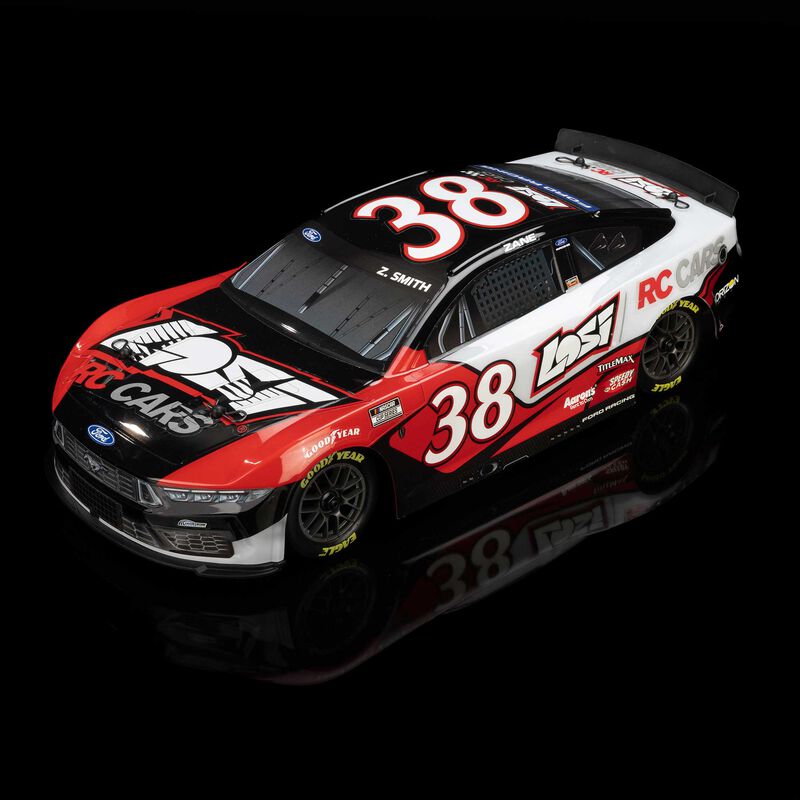 Losi 1/12 NASCAR Zane Smith #38 2026 Ford Mustang 2S AWD RTR