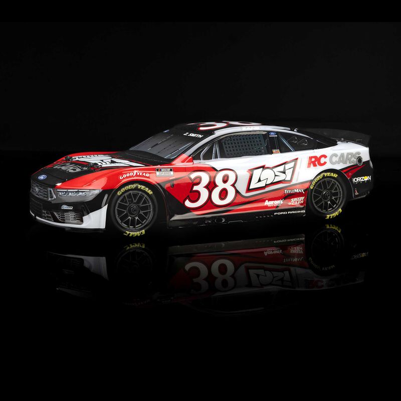 Losi 1/12 NASCAR Zane Smith #38 2026 Ford Mustang 2S AWD RTR