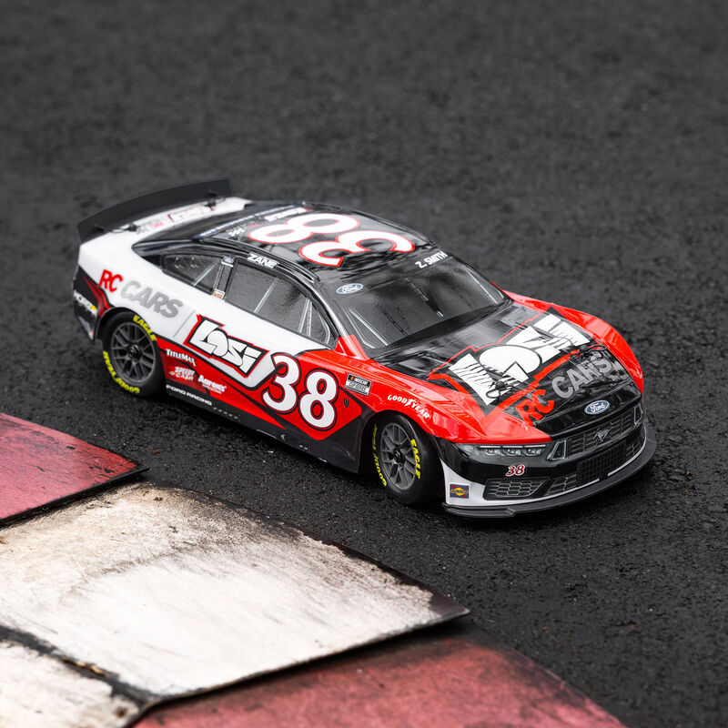 Losi 1/12 NASCAR Zane Smith #38 2026 Ford Mustang 2S AWD RTR