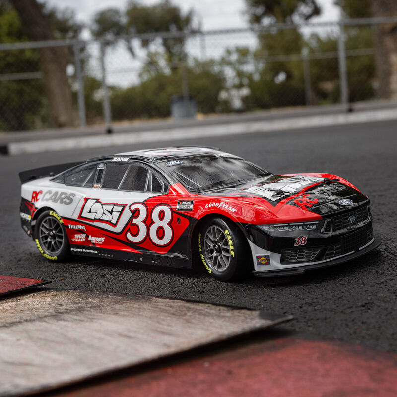 Losi 1/12 NASCAR Zane Smith #38 2026 Ford Mustang 2S AWD RTR