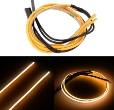 MEUS Racing RC LED Strip Colored Light Strip with Control for 1/18 & 1/24