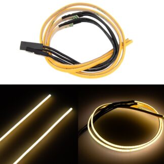 MEUS Racing RC LED Strip Colored Light Strip with Control for 1/18 & 1/24
