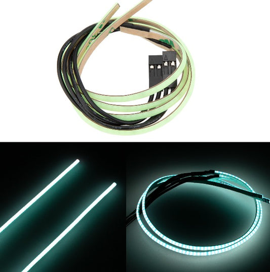 MEUS Racing RC LED Strip Colored Light Strip with Control for 1/18 & 1/24
