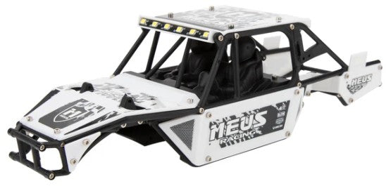 MEUS Racing SCX24 Mantis Roll Cage Body Shell Chassis Kit for 1/24 Axial SCX24 C10 Bronco Wrangler