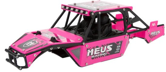 MEUS Racing SCX24 Mantis Roll Cage Body Shell Chassis Kit for 1/24 Axial SCX24 C10 Bronco Wrangler