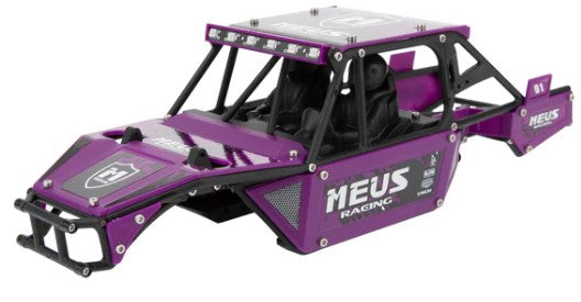 MEUS Racing SCX24 Mantis Roll Cage Body Shell Chassis Kit for 1/24 Axial SCX24 C10 Bronco Wrangler
