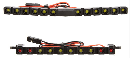 MEUS Racing RC LED Lights Roof Light Bar Tail Light Kit for 1/10 Vanquish H10 Optic RC Crawler Upgrades Parts H10 light se