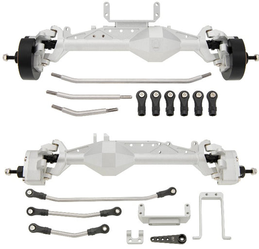 MEUS Racing 1/10 Capra 1.9 4WS UTB Isokinetic 3-Section Two Front Axles for 1/10 Axial Capra 1.9 UTB AXI03004 LCG Chassis set