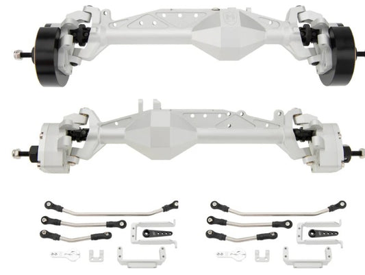 MEUS Racing CHEAT CODE Isokinetic upgrade Axles Kit Silver 4WS Axles