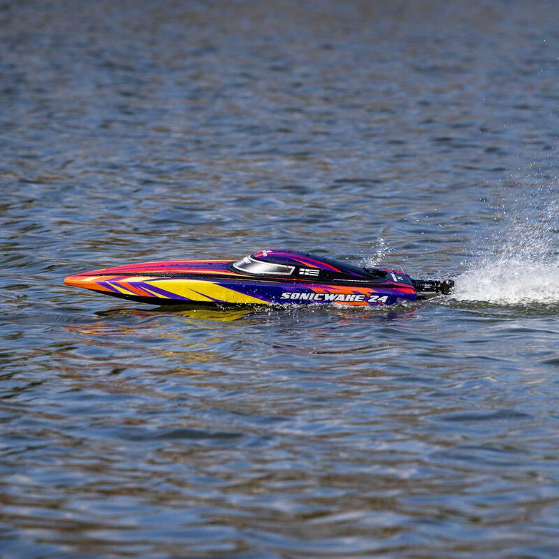 Pro Boat 24" Sonicwake Self-Right BLX Deep-V RTR (B&C Incl)