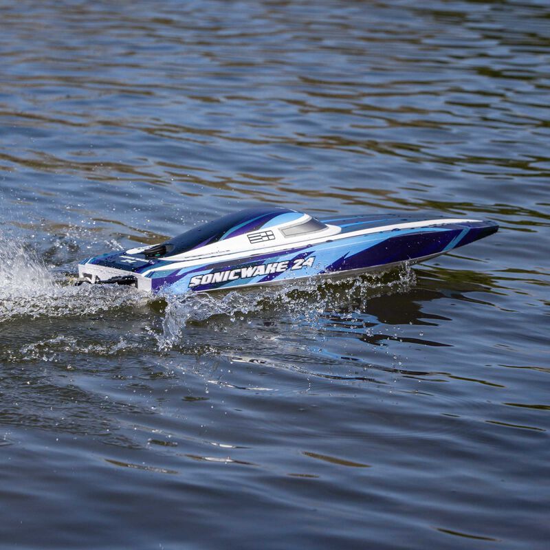 Pro Boat 24" Sonicwake Self-Right BLX Deep-V RTR (B&C Incl)