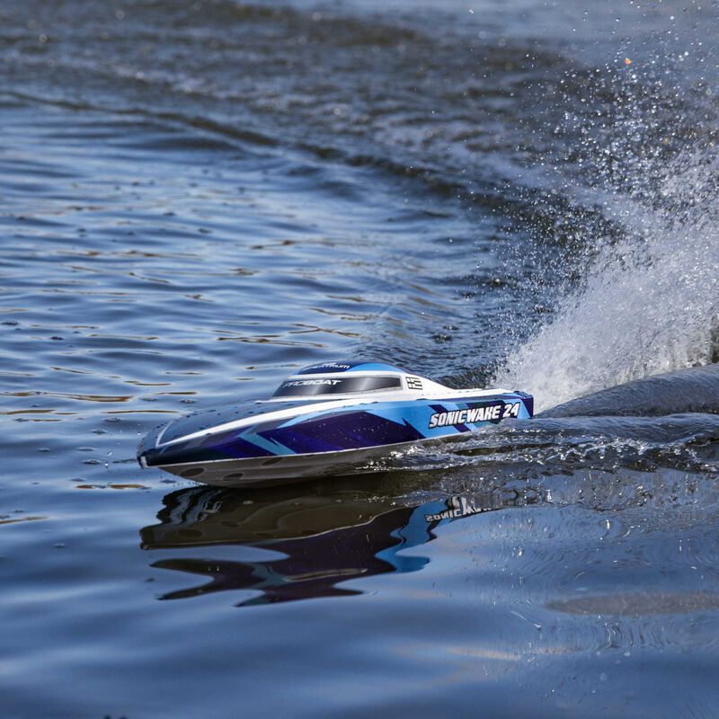 Pro Boat 24" Sonicwake Self-Right BLX Deep-V RTR (B&C Incl)