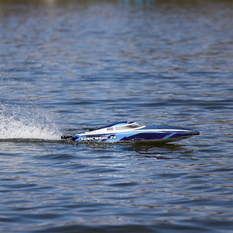 Pro Boat 24" Sonicwake Self-Right BLX Deep-V RTR (B&C Incl)