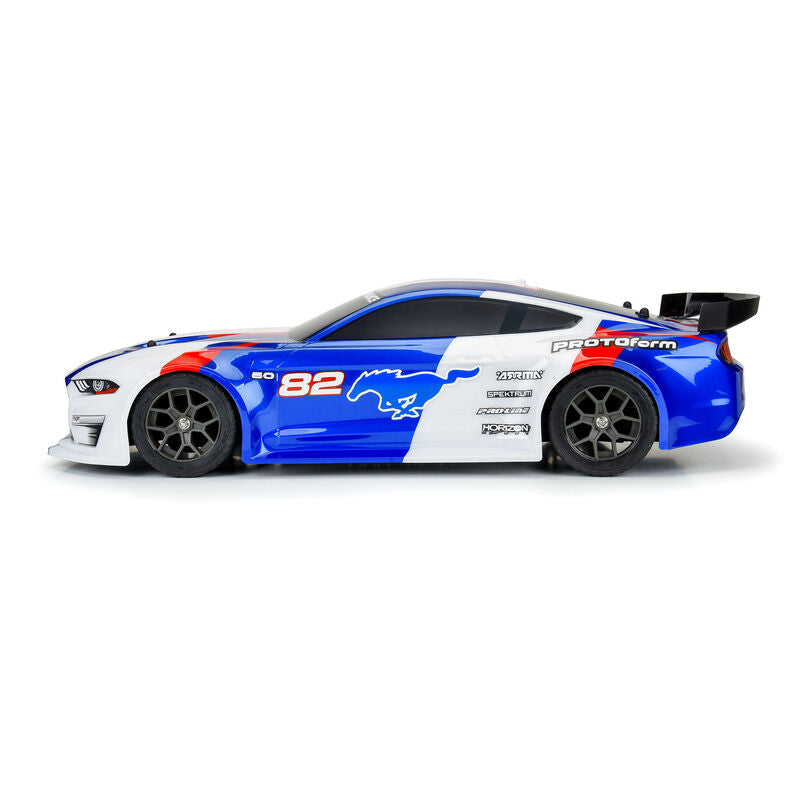 1/8 2021 Ford Mustang Painted Body (Blue): Vendetta & Infraction 3S