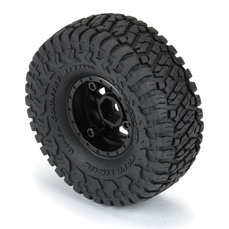 1/24 Toyo Open Country R/T Trail F/R 1.0" MTD 7mm Black Impulse (4)