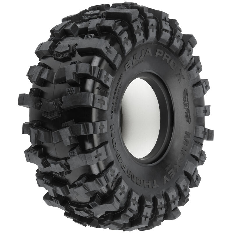 1/6 Mickey Thompson Baja Pro X G8 F/R 2.9" Crawler Tires (2): SCX6