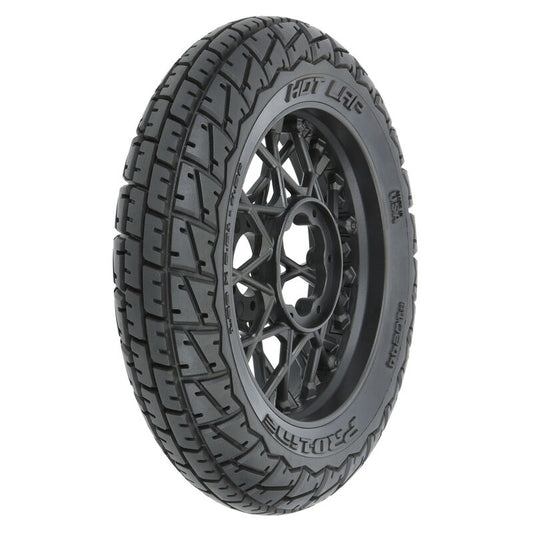 1/4 Hot Lap MX S3 Front Tire MTD Black Supermoto Wheel: Promoto-MX