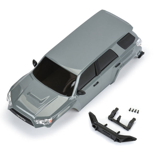 1/24 2023 Toyota 4Runner TRD Pro Gray Hard Body Assembled: SCX24