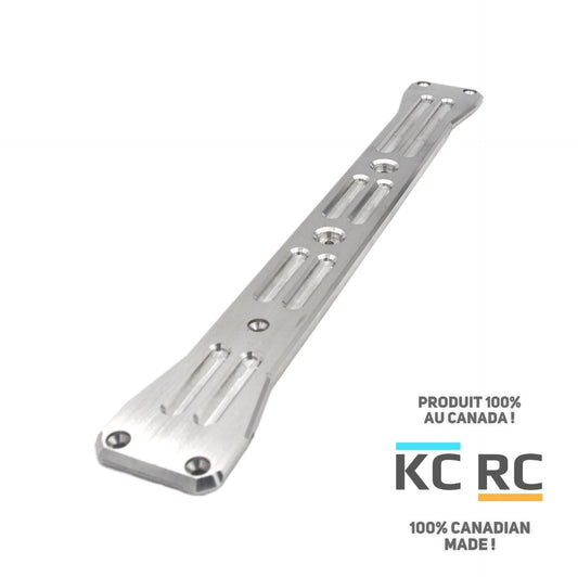 KC RC Skid plate 7075 T6 ( 6.35mm ) for Big Rock, Senton, Infraction, Typhon, Vendetta 3s