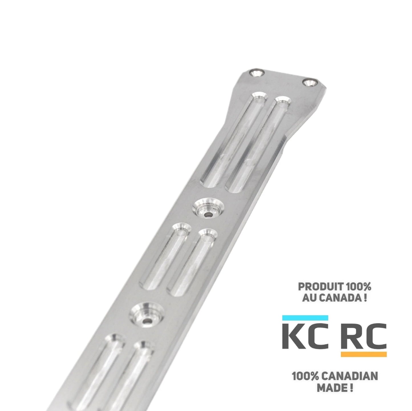 KC RC Skid plate 7075 T6 ( 6.35mm ) for Big Rock, Senton, Infraction, Typhon, Vendetta 3s
