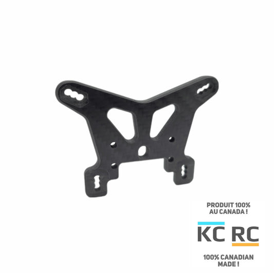 KC RC Rear Carbon fiber Shock Tower (TLR 22x4)