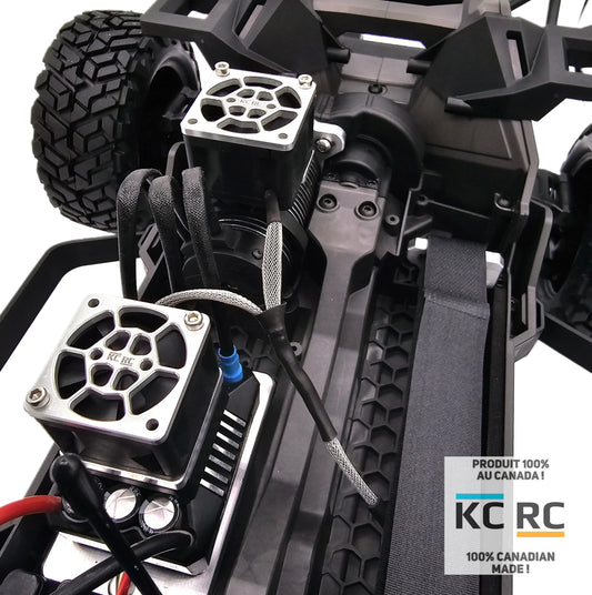 KC RC Motor and 40mm fan mount for Traxxas Maxx Slash 6s / Maxx 4s
