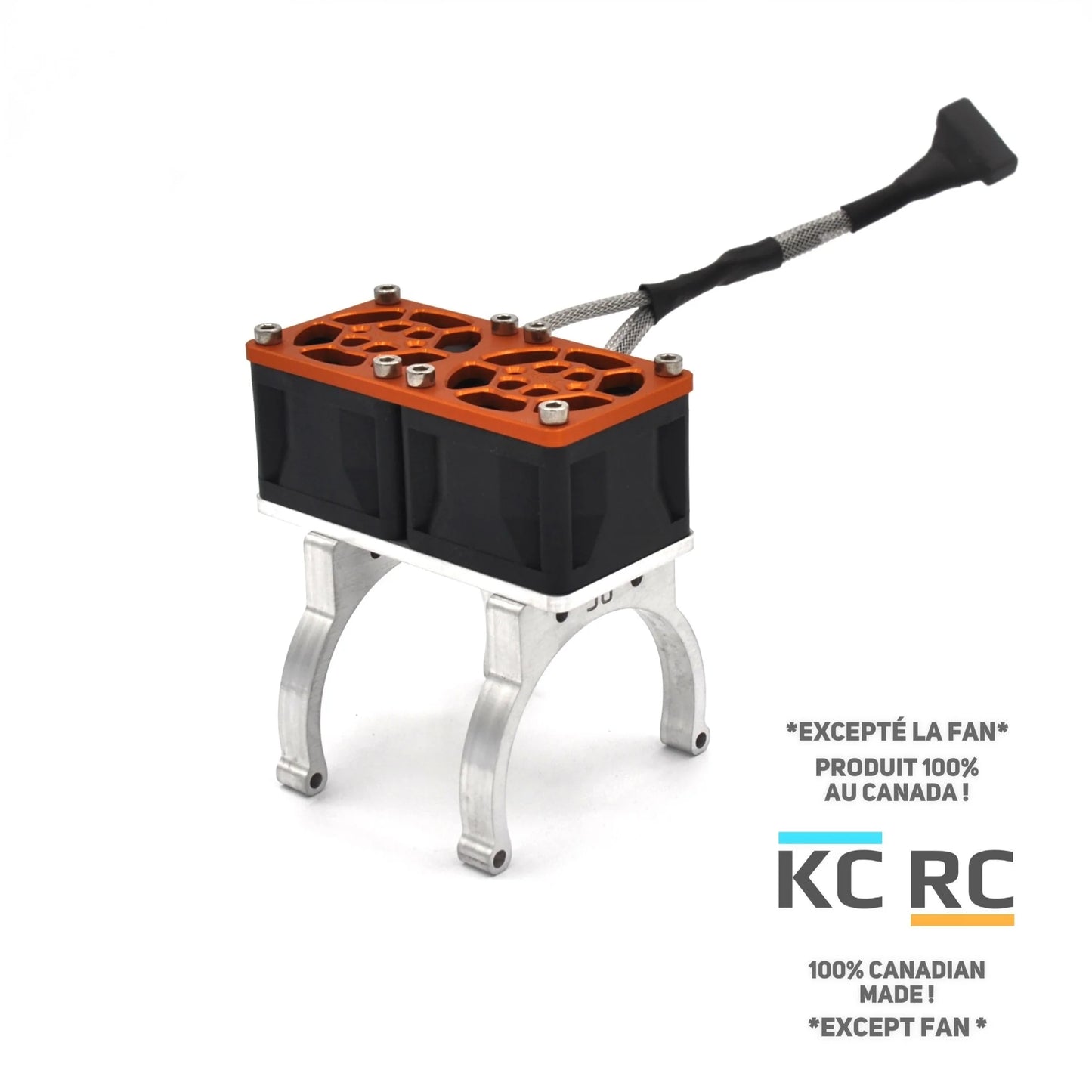 KC RC Dual fan adjustment plate