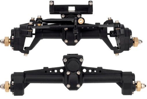Meus Racing Plastic Nylon Axles Front/Rear Portal Axle for Axial SCX24 90081 C10 JEEP set