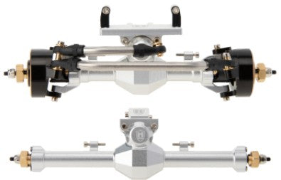 MEUS Racing Isokinetic 3-Section CVD Front and Rear Axles Maximum Steering Angle 52° Wider +5MM for Axial SCX24