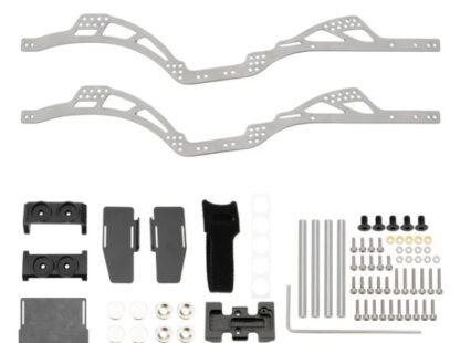 MEUS Racing SCX24 LCG TC4 Titanium Chassis Frame for 1/24 SCX24 C10 Deadbolt Bronco Wrangler