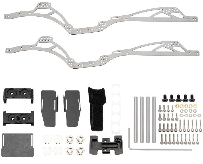 MEUS Racing SCX24 Dead90 LCG Chassis TC4 Titanium Frame for 1/24