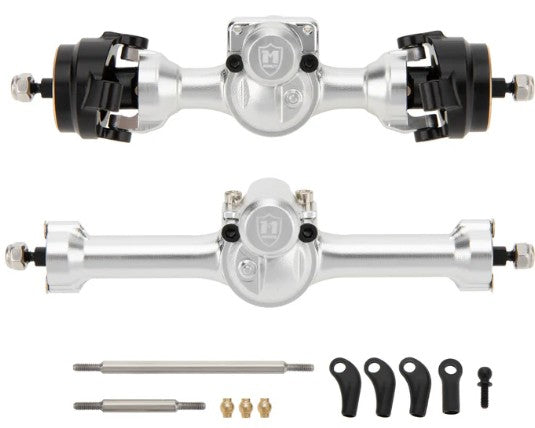 MEUS Racing +3mm Isokinetic SCX30 Axles with 3-Section CVD for Axial 1/30 SCX30