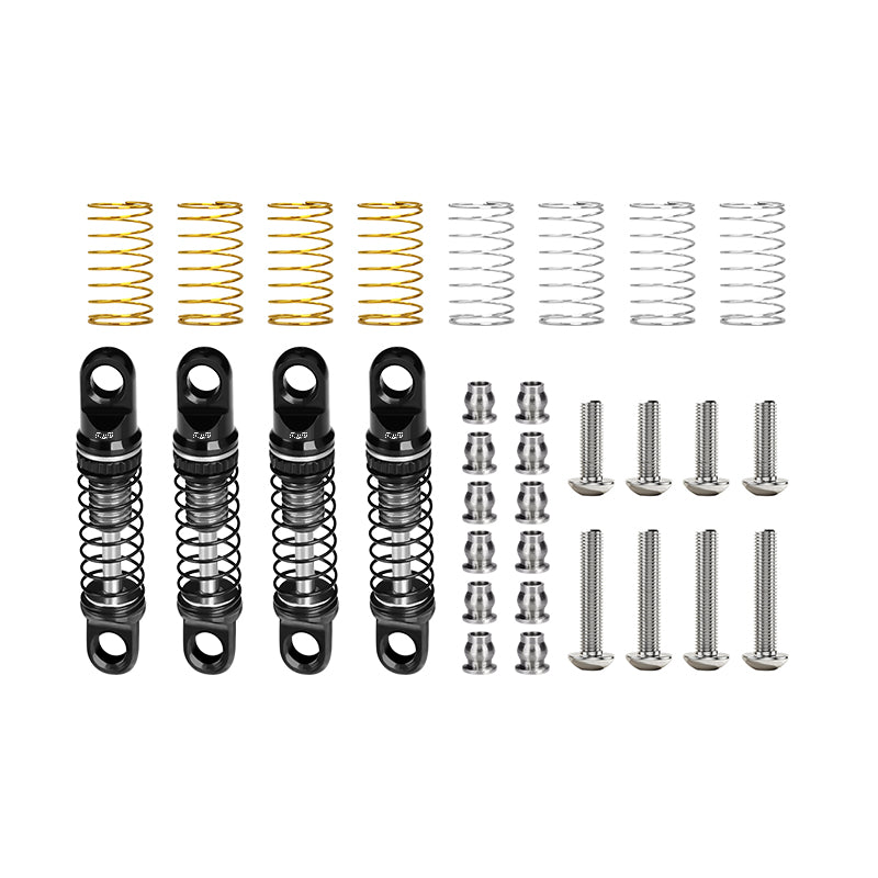 GPM Alloy Adjustable Shock Ser 26mm (4) for Axial SCX30