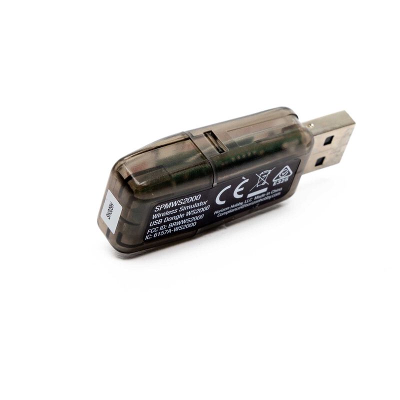 Ws2000 Controller Adrenaline Hobby - WS2000 Wireless Simulator USB Dongle - PN# SPMWS2000