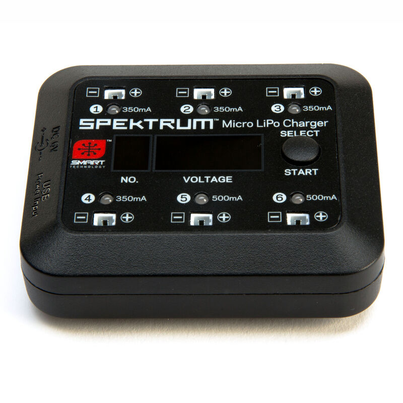 S63 Micro 6-port DC/USB 1S LiPo Charger