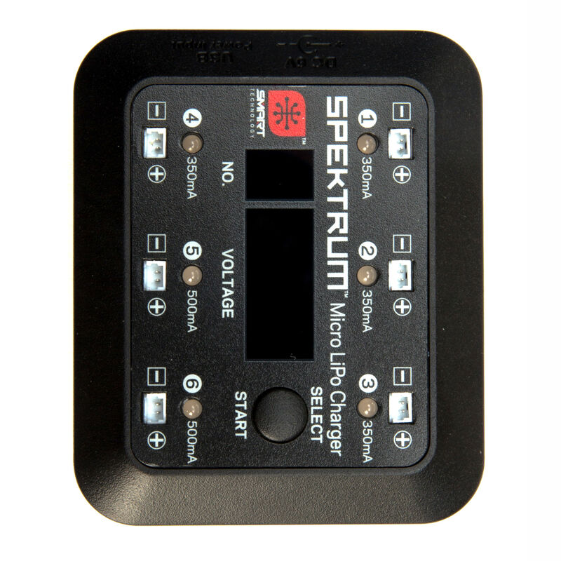 S63 Micro 6-port DC/USB 1S LiPo Charger