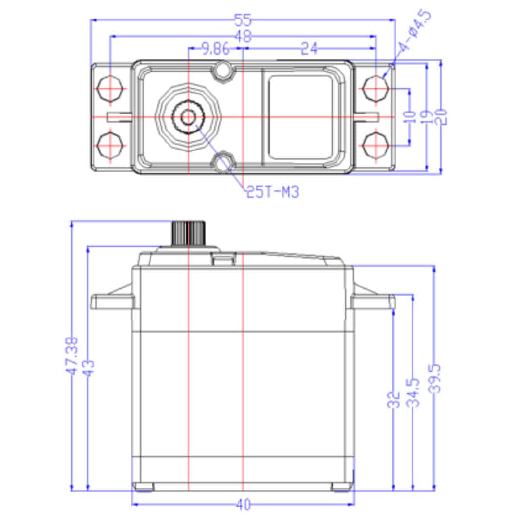 Servo 25Kg